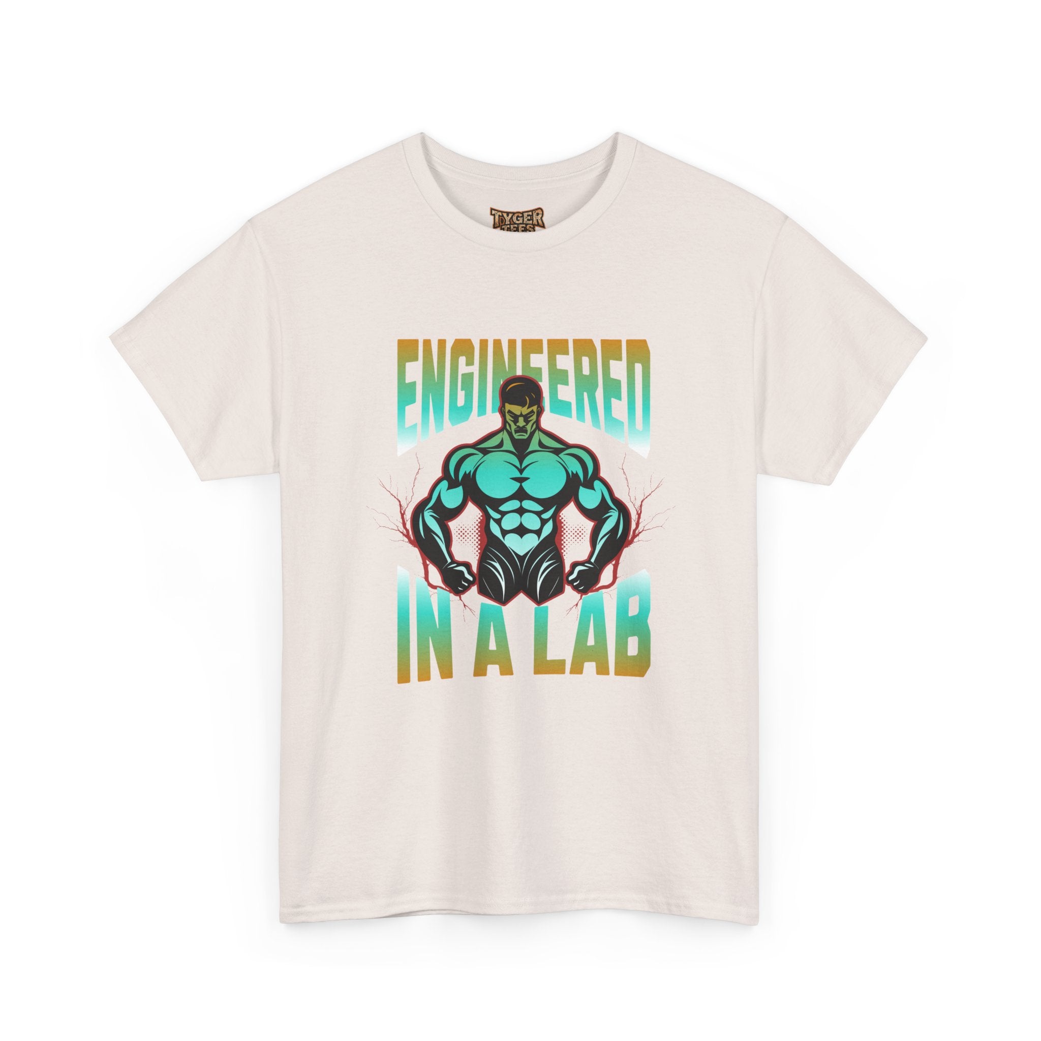 Engineered in a Lab T-Shirt — Muscle Science Gym Tee