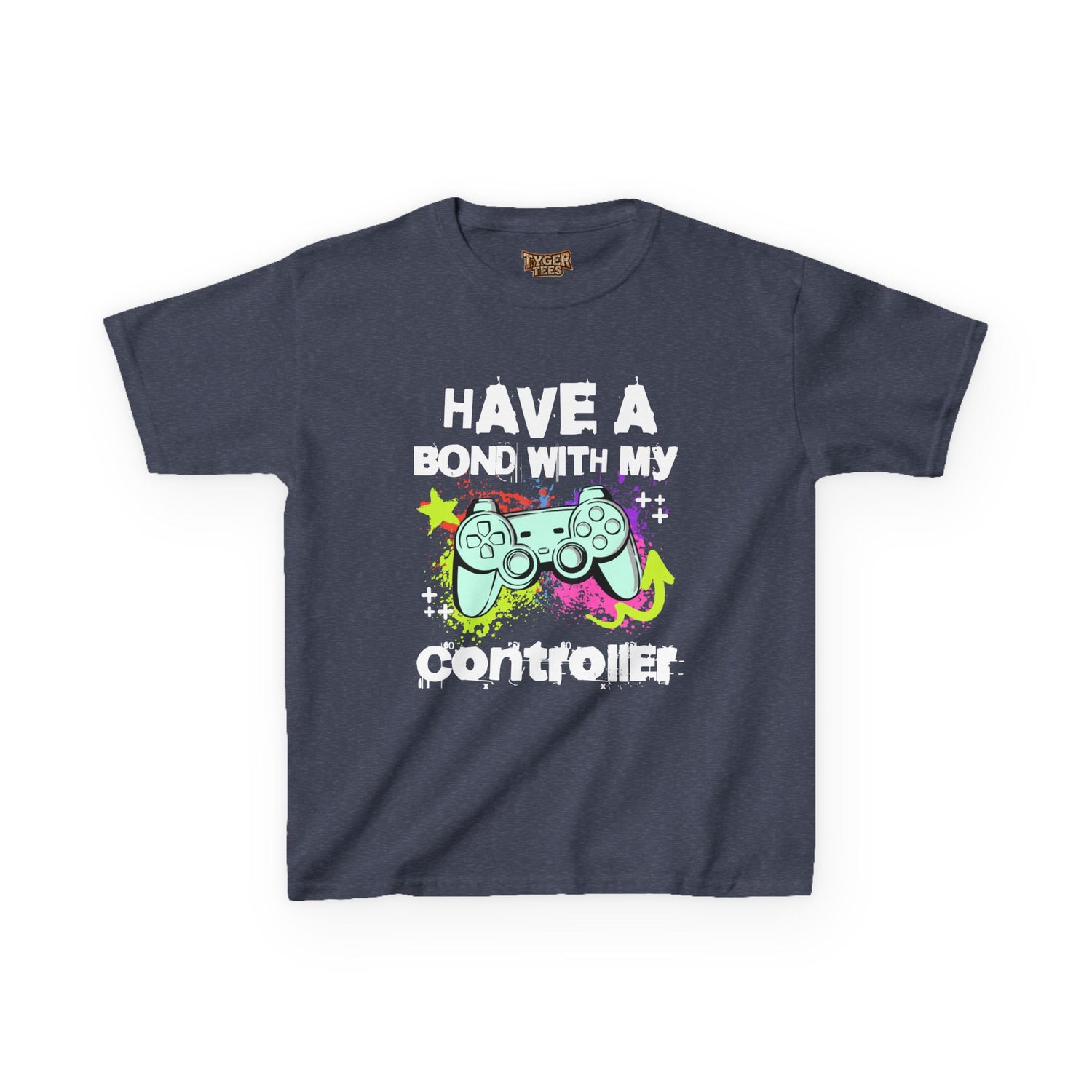 Kids Tee — "Have a Bond With My Controller" Gaming Graphic Shirt