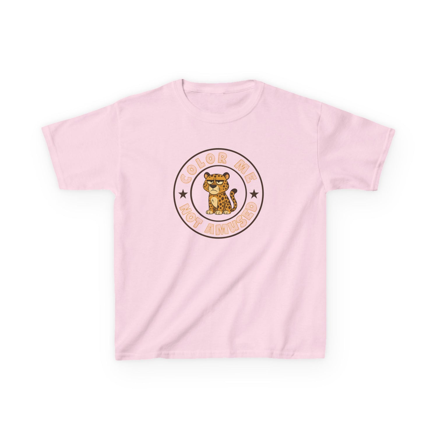 Kids Tee — Color Me Not Amused - Jaguar