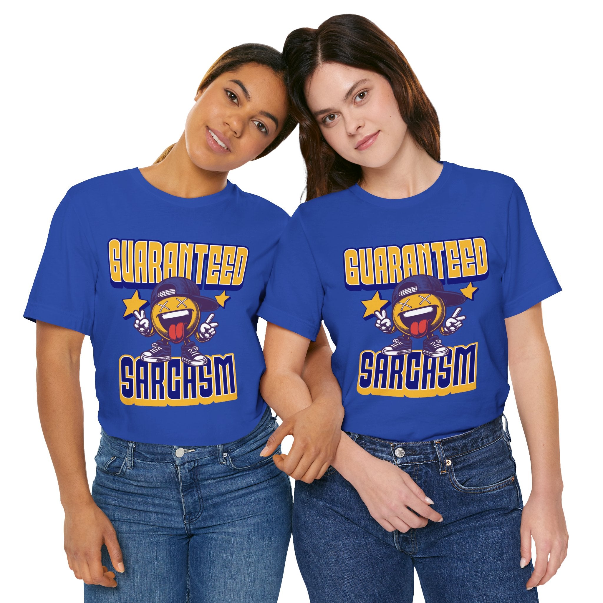 Guaranteed Sarcasm – Funny Smiley Face T-Shirt