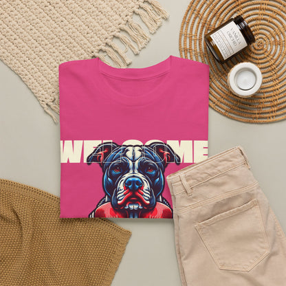 Dog Fight Boxing Dog T-Shirt — Welcome To The Dog Fight Graphic Tee