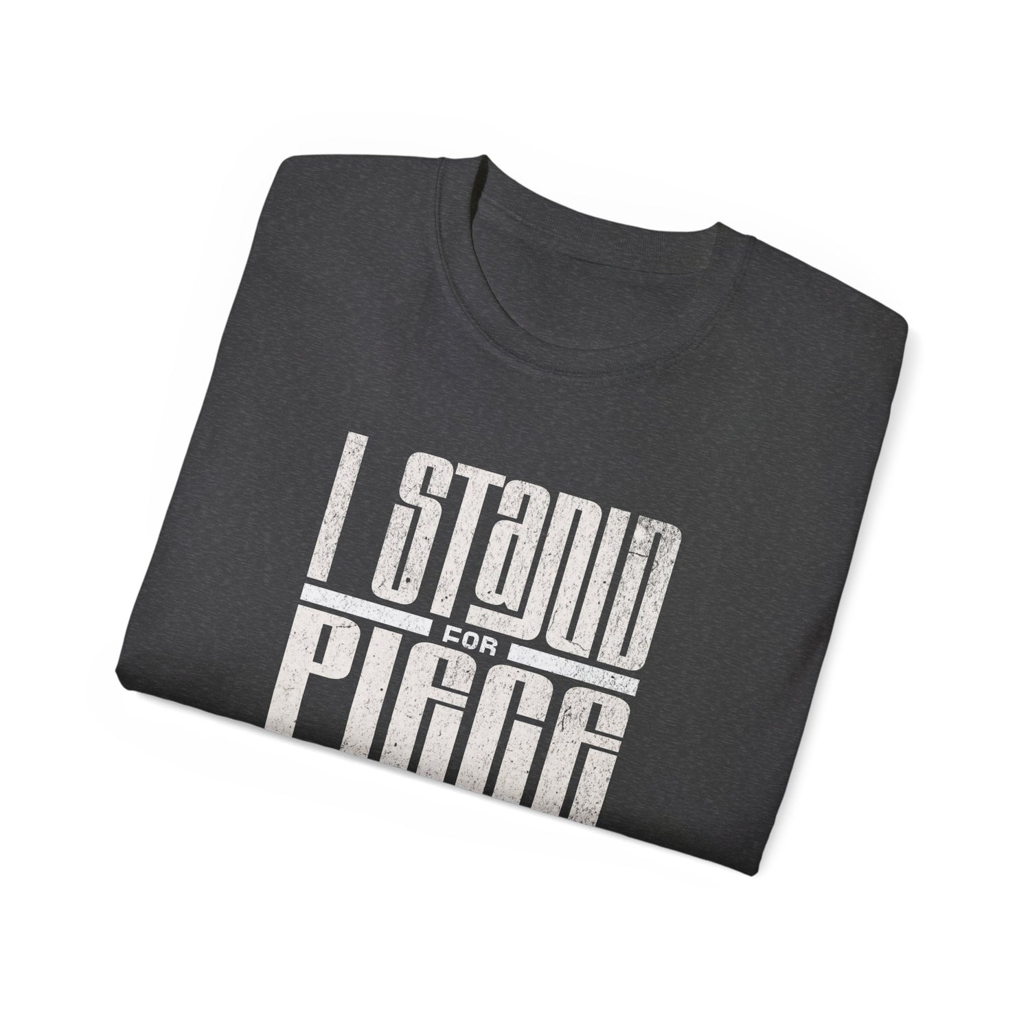 I Stand For Piece of Blueberry Pie Cotton T-Shirt
