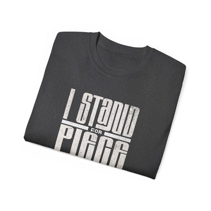 I Stand For Piece of Blueberry Pie Cotton T-Shirt