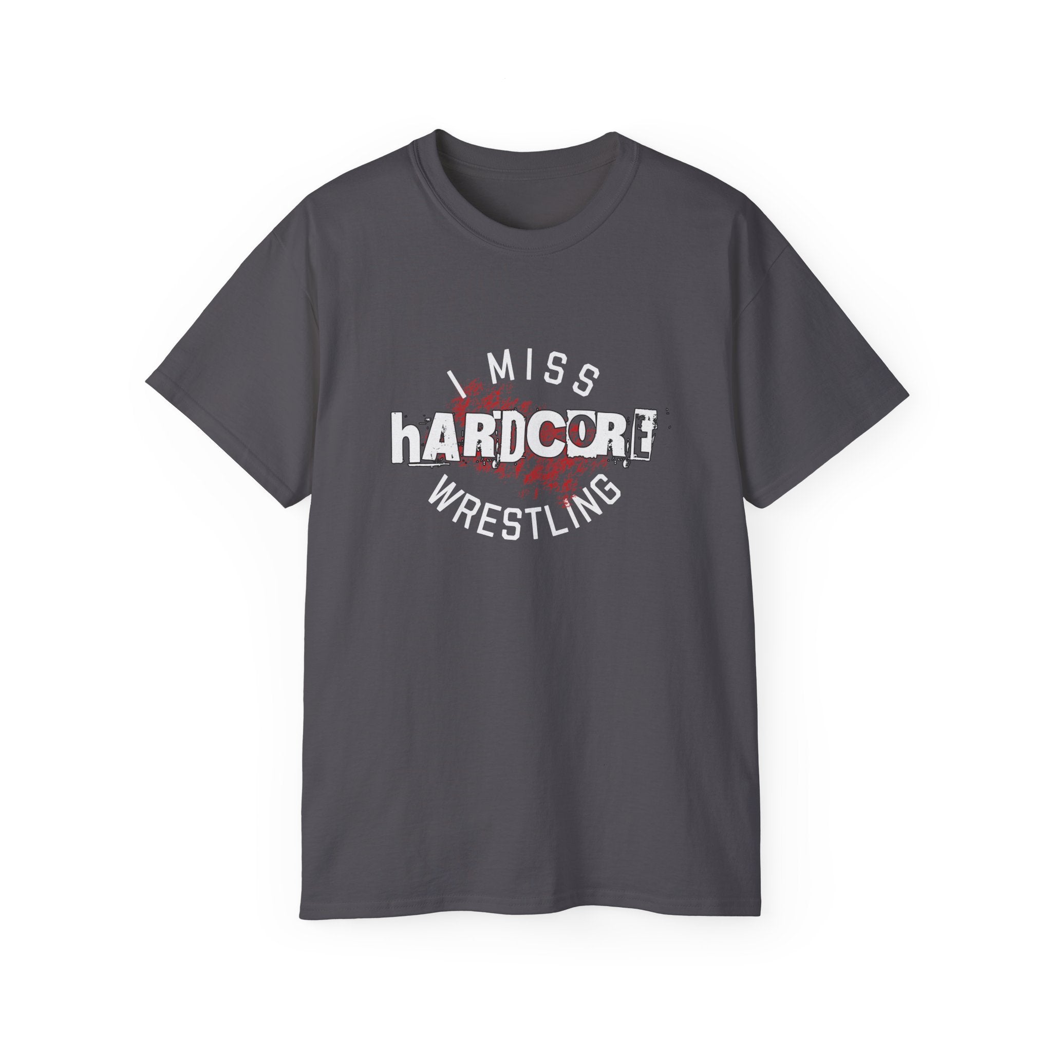 I Miss Hardcore Wrestling Cotton Tee