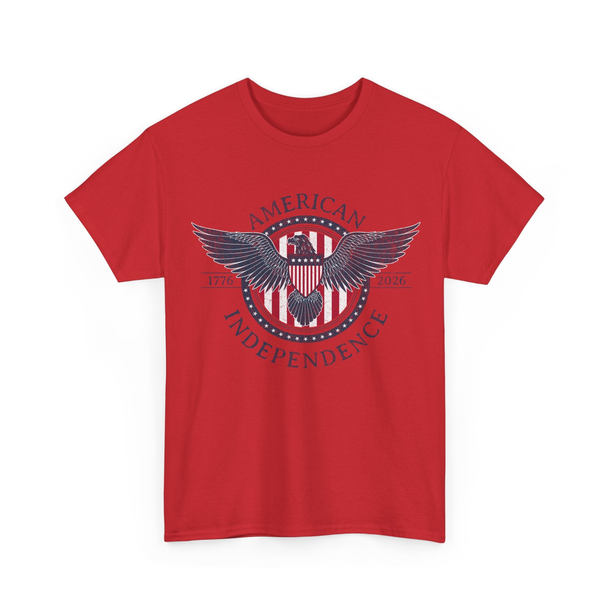 Independence Eagle Tee — American Independence 1776–2025 Vintage Flag Shirt