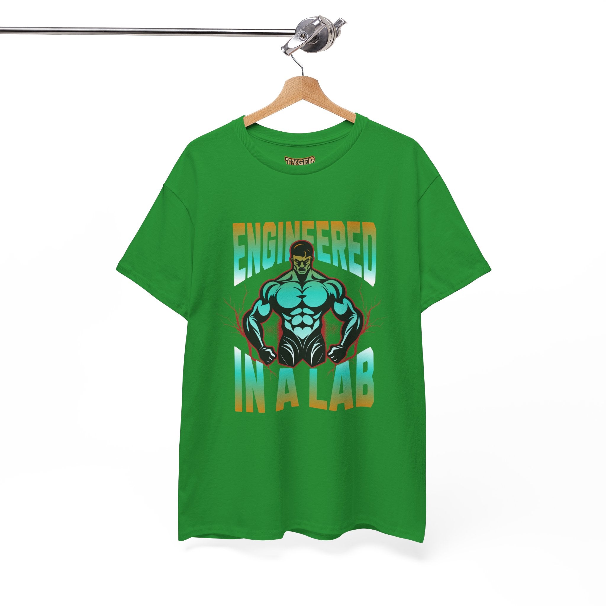 Engineered in a Lab T-Shirt — Muscle Science Gym Tee