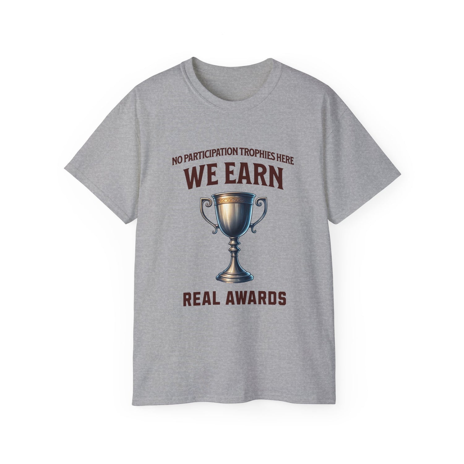 No Participation Trophies Unisex Cotton Tee