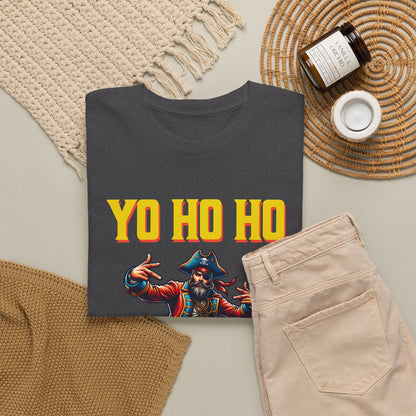 Yo Ho Ho Pirate T-Shirt – "Yo Ho Ho and a Bottle of Rum" Graphic Tee