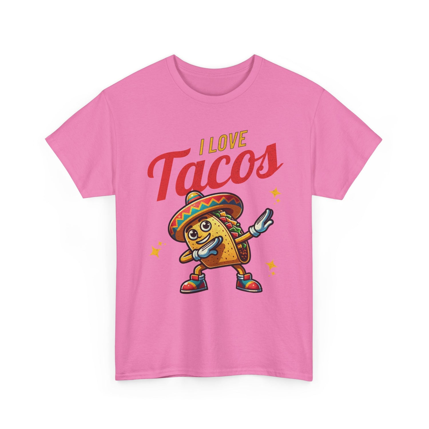 I Love Tacos Tee — Cute Dancing Taco Graphic T-Shirt