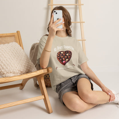 My Heart Shaped Box Comes With Chocolate T-Shirt | 90s Grunge-Inspired Valentine&