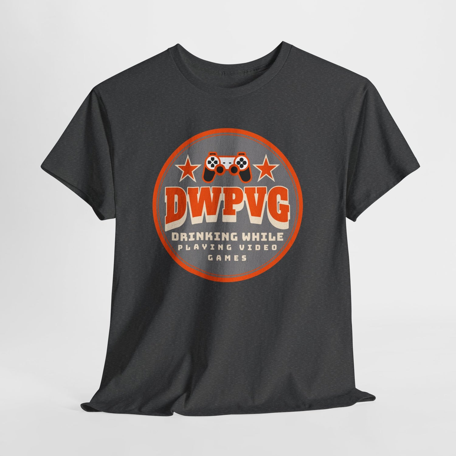 DWPVG "Drinking While Playing Video Games" Graphic Tee — Gamer Party T-Shirt