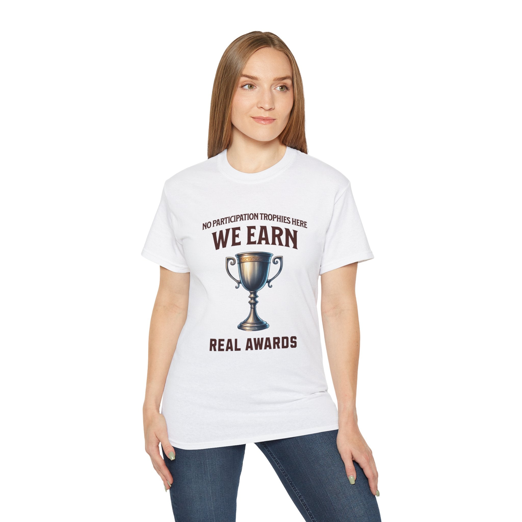 No Participation Trophies Unisex Cotton Tee
