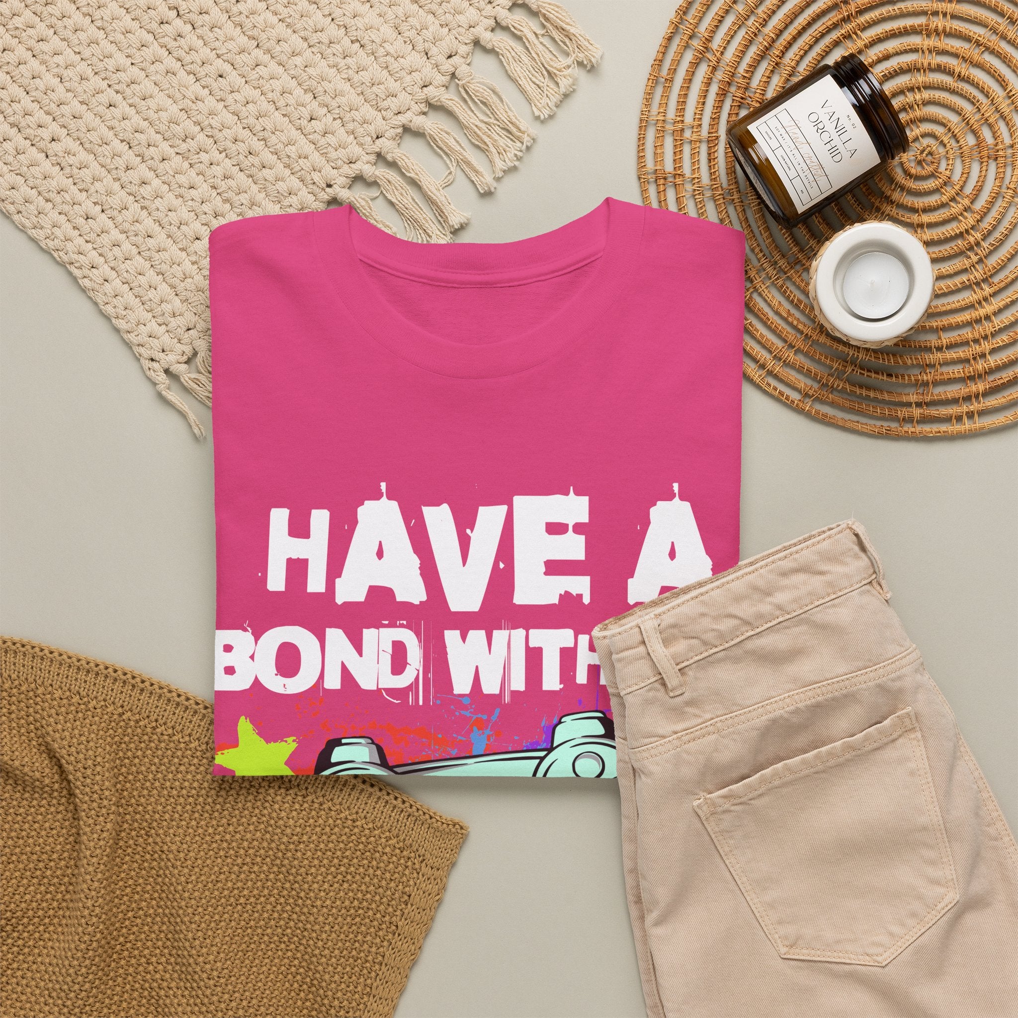 Gamer Controller Tee — "Have a Bond With My Controller" Graphic Shirt