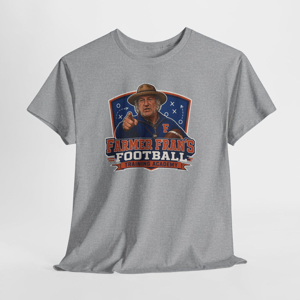 Farmer Fran’s Football Training Academy T-Shirt — Vintage Coach Design