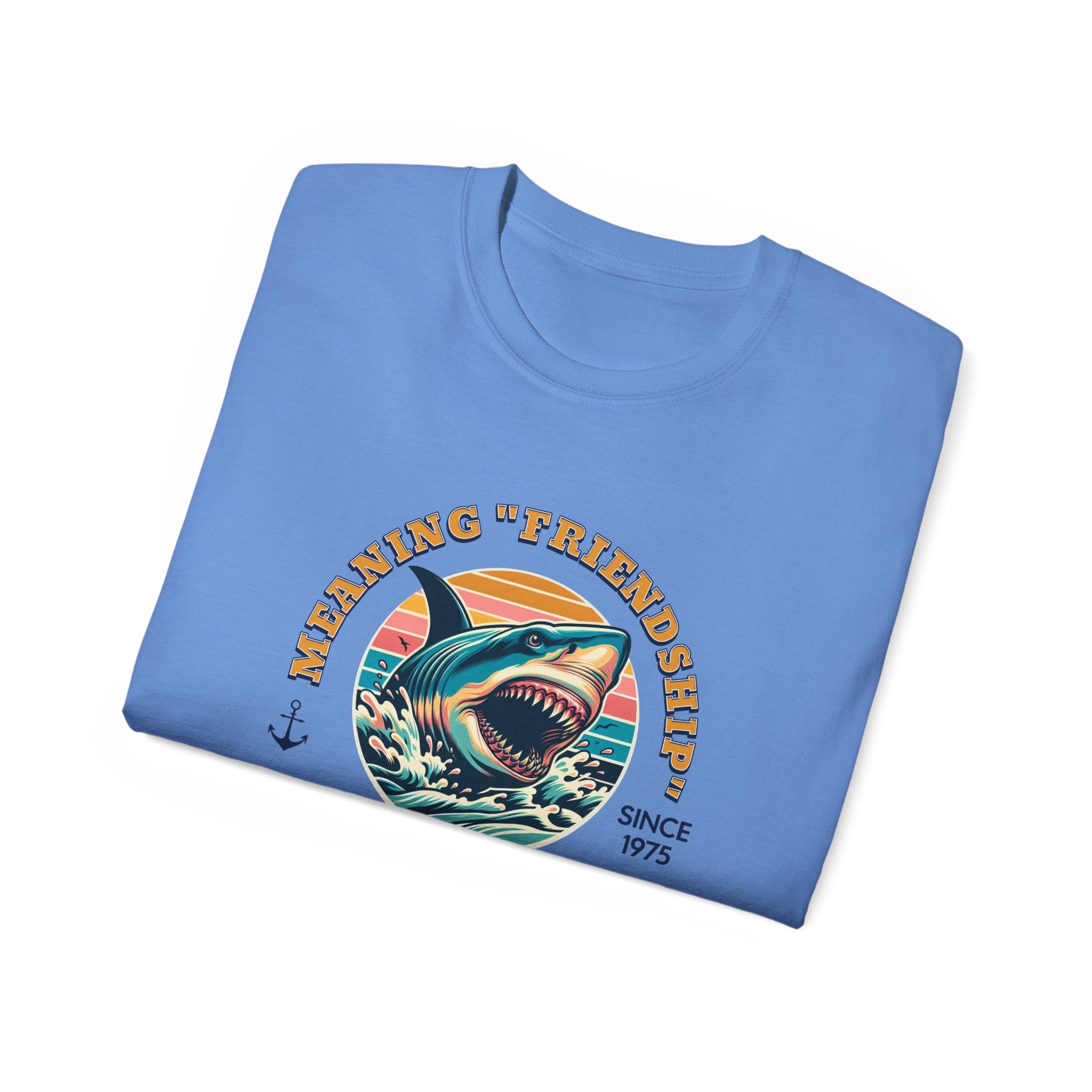 Jaws Movie - Meaning Friendship Amity Tee