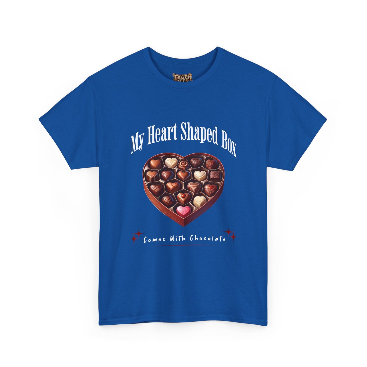 My Heart Shaped Box Comes With Chocolate T-Shirt | 90s Grunge-Inspired Valentine&