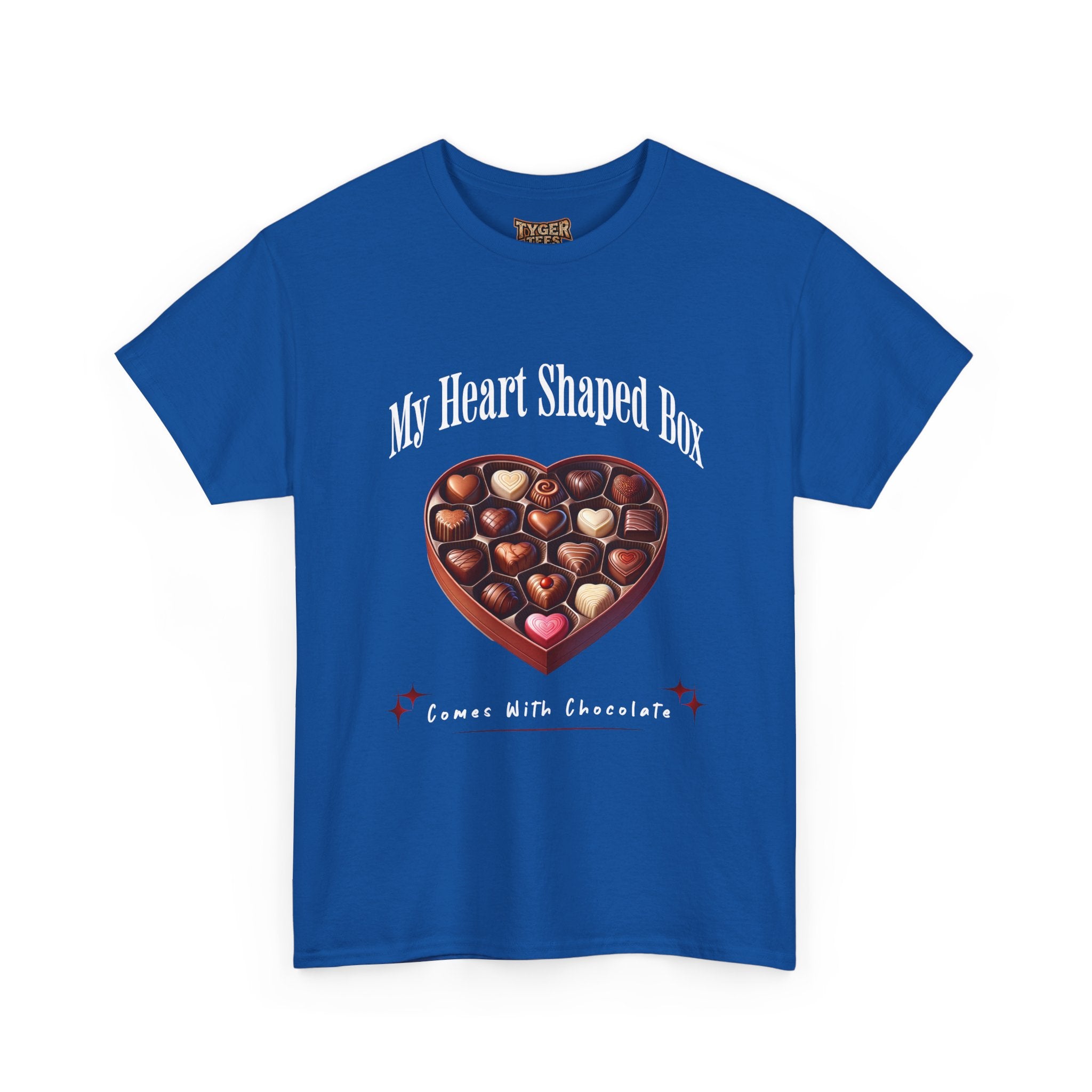 My Heart Shaped Box Comes With Chocolate T-Shirt | 90s Grunge-Inspired Valentine&