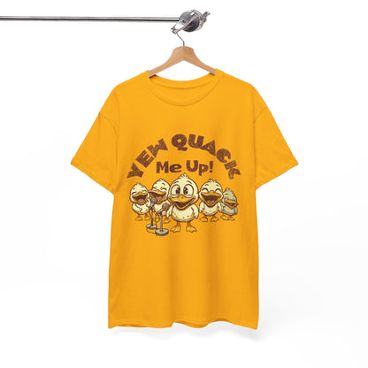 Yew Quack Me Up - Funny Duck Tee