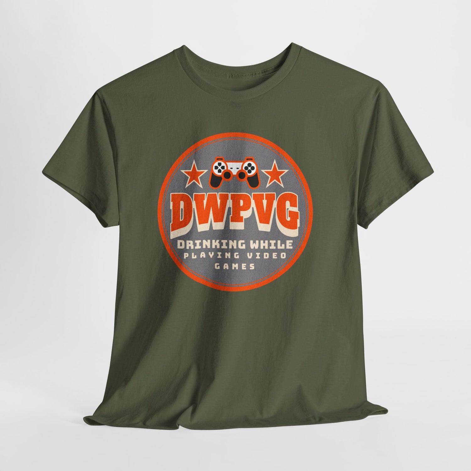 DWPVG "Drinking While Playing Video Games" Graphic Tee — Gamer Party T-Shirt