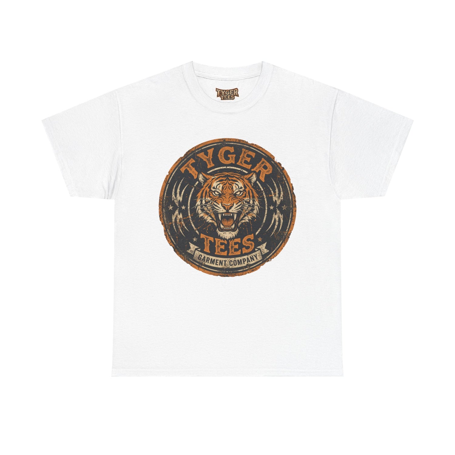 Tyger Tees Vintage Tiger Logo Tee