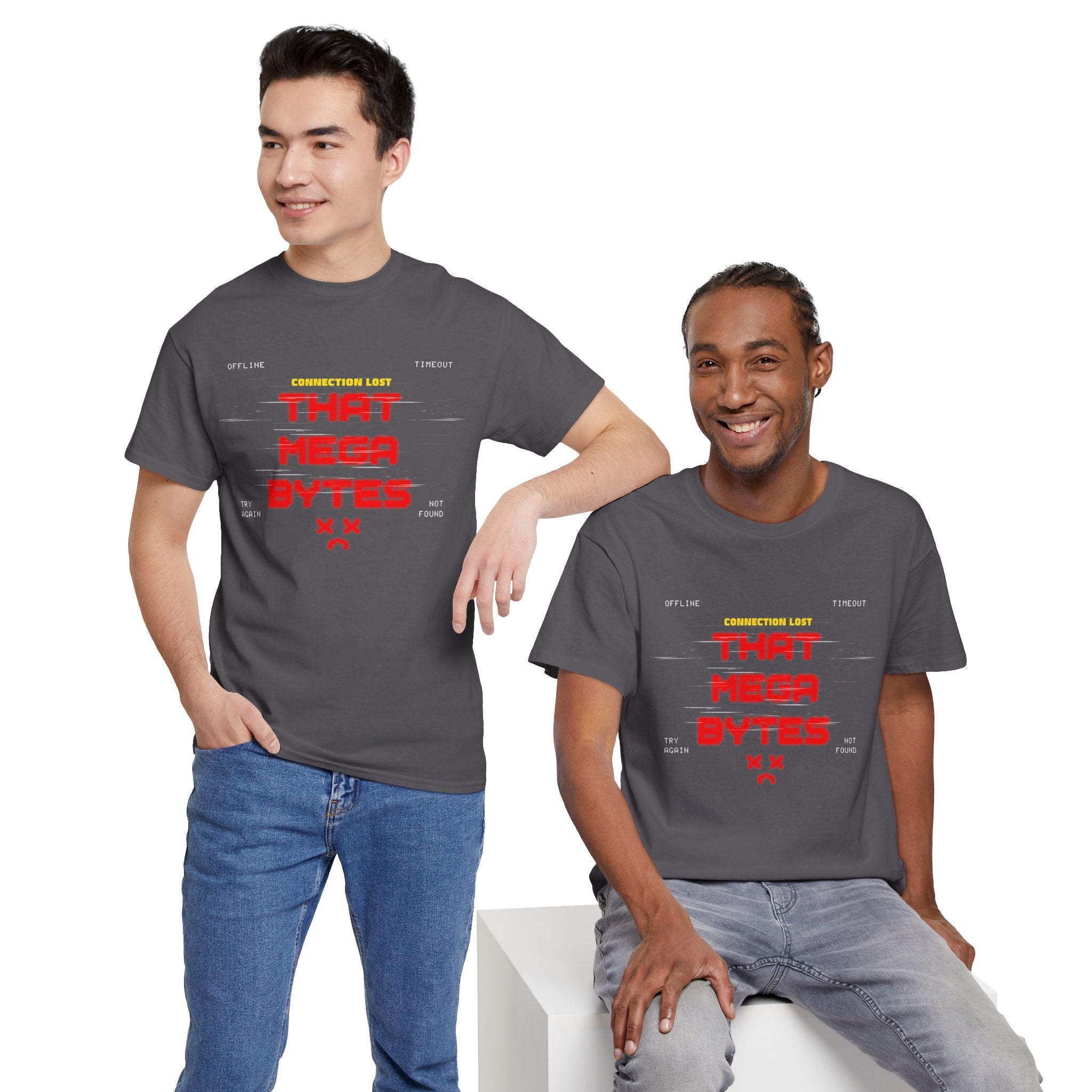 That Mega Bytes | Retro Glitch Gaming T-Shirt for Gamers &amp; Coders