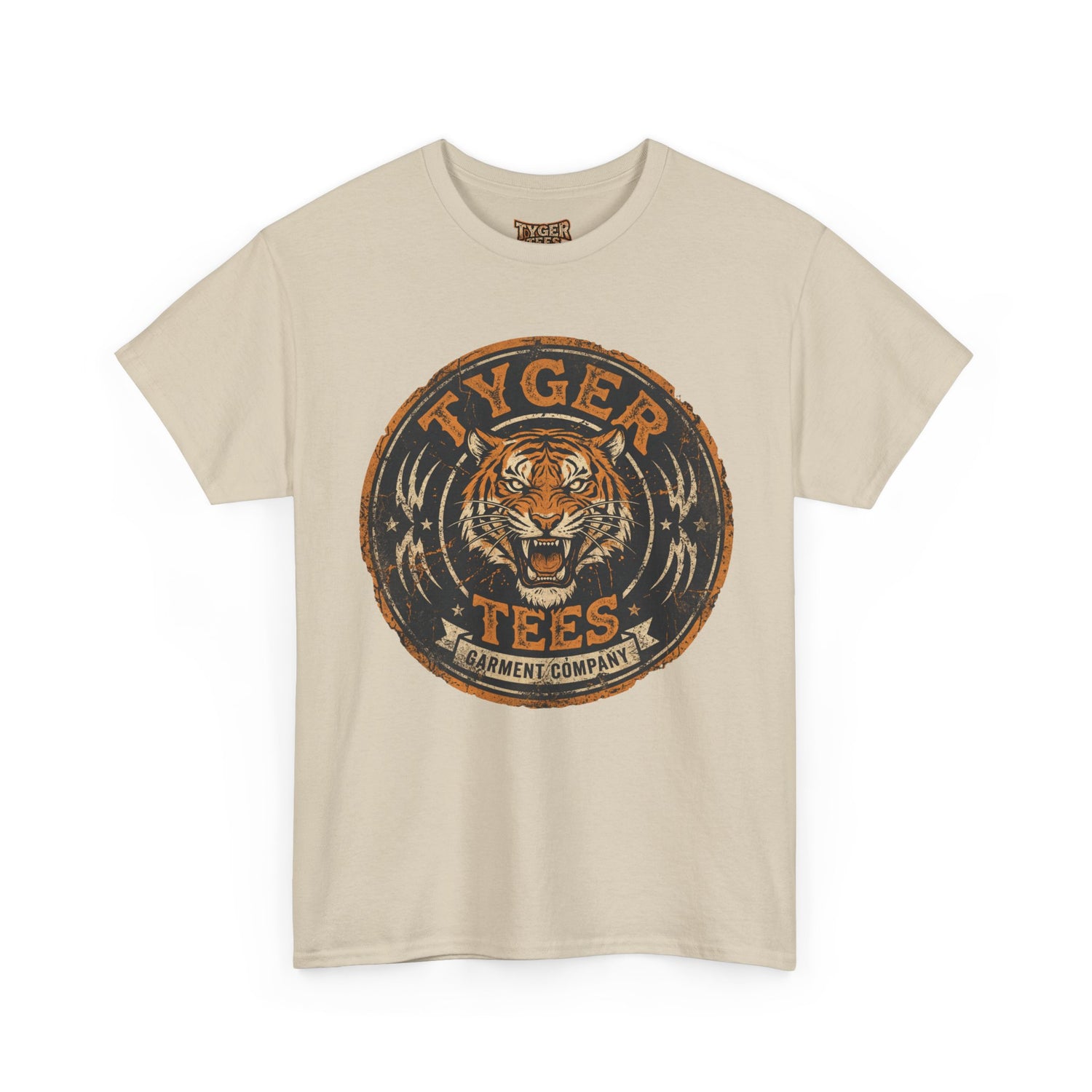 Tyger Tees Vintage Tiger Logo Tee