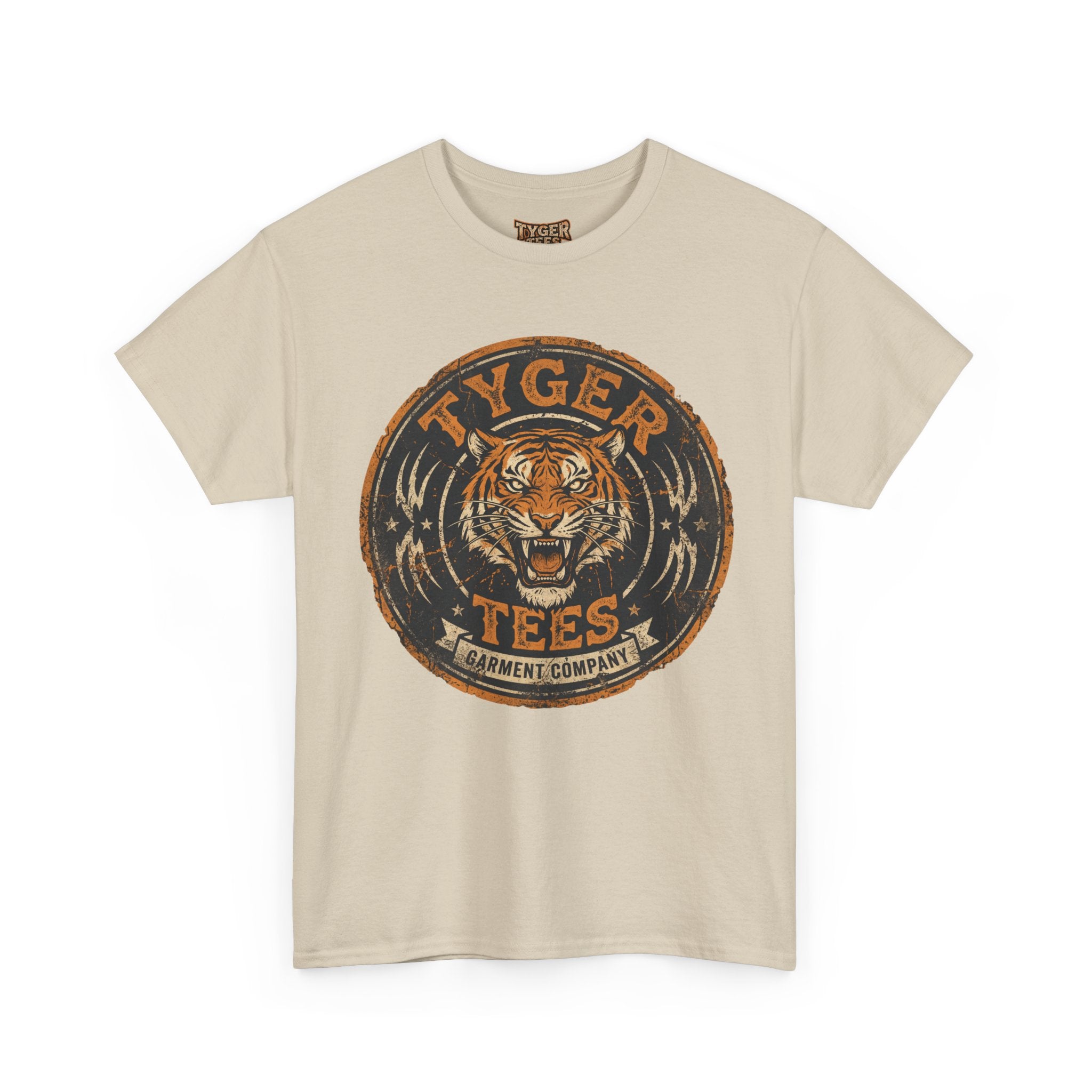 Tyger Tees Vintage Tiger Logo Tee