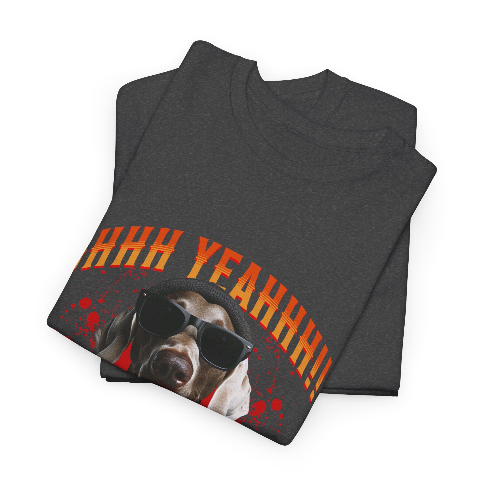 Little Johns Pizza Lover Unisex Tee, Ohhh Yeahhh Graphic Tee, Funny Dog T-Shirt, Food Lover Gift, Unisex Cotton Shirt