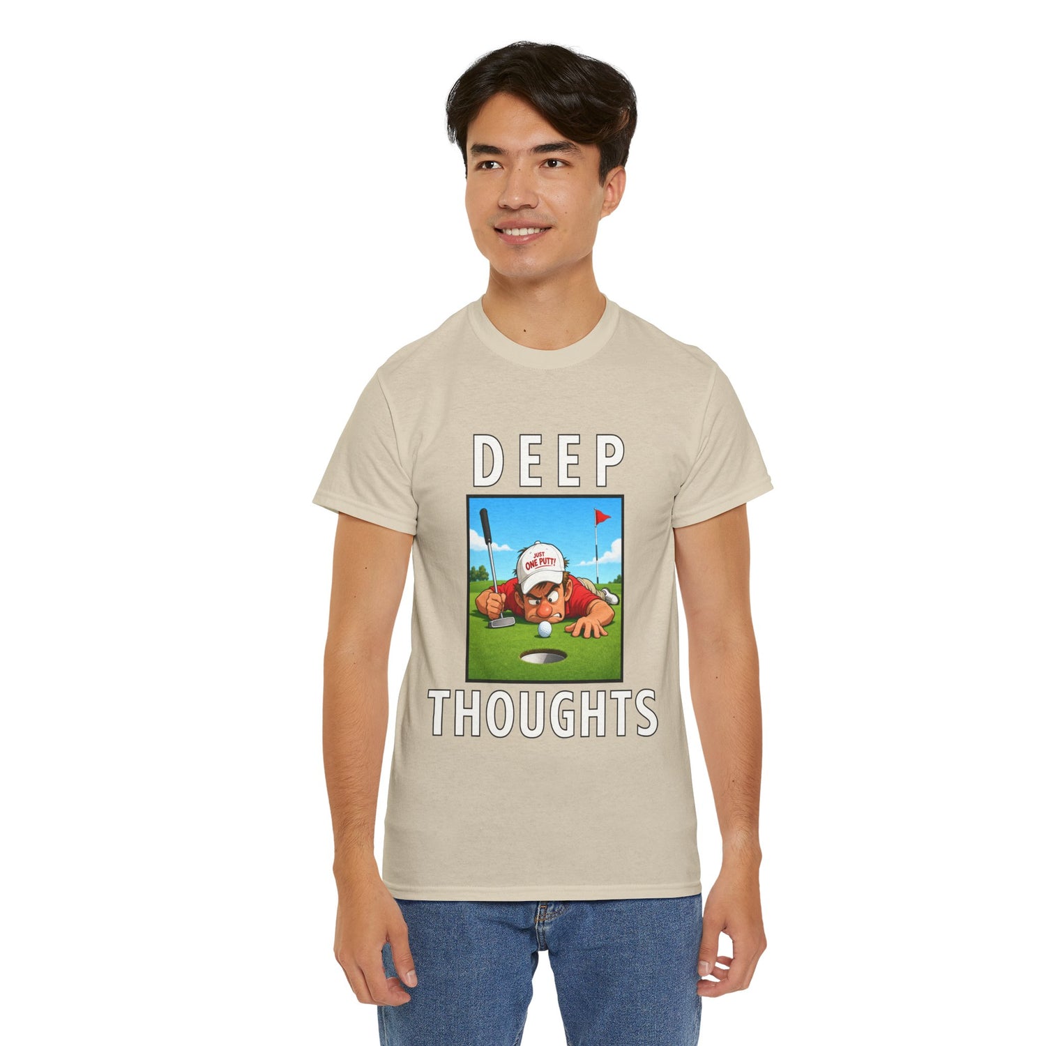 Deep Thoughts Tee - Funny Golf T-Shirt