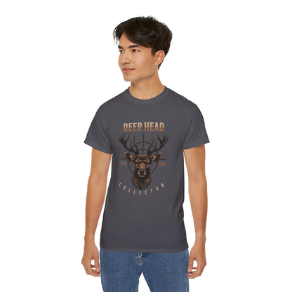 Deer Head Collector Cotton Hunting Tee