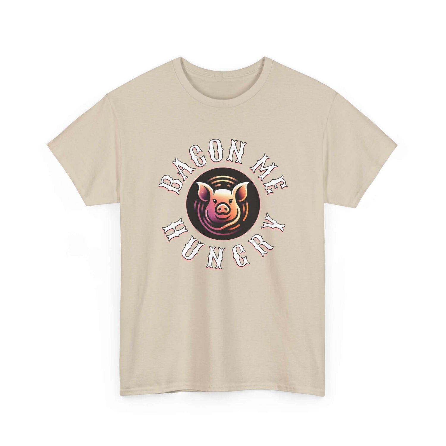 Bacon Me Hungry T-Shirt | Funny Pig Graphic Tee for Food Lovers