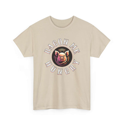 Bacon Me Hungry T-Shirt | Funny Pig Graphic Tee for Food Lovers
