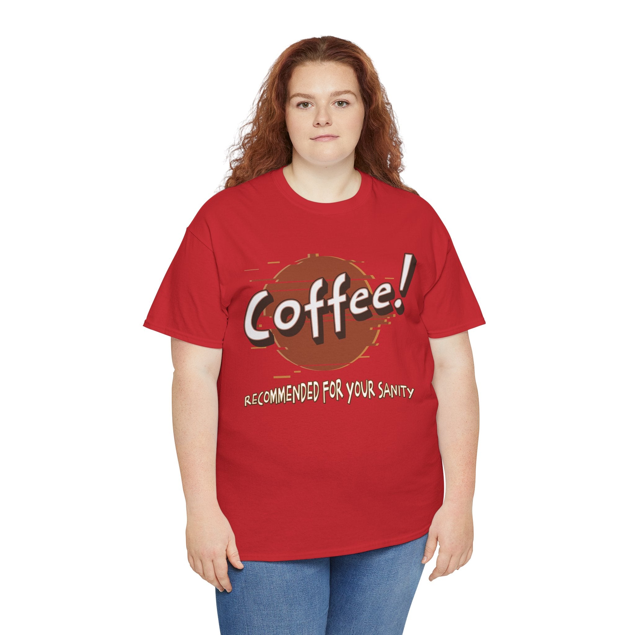 Coffee! Recommended For Your Sanity – Funny Coffee Lover T-Shirt
