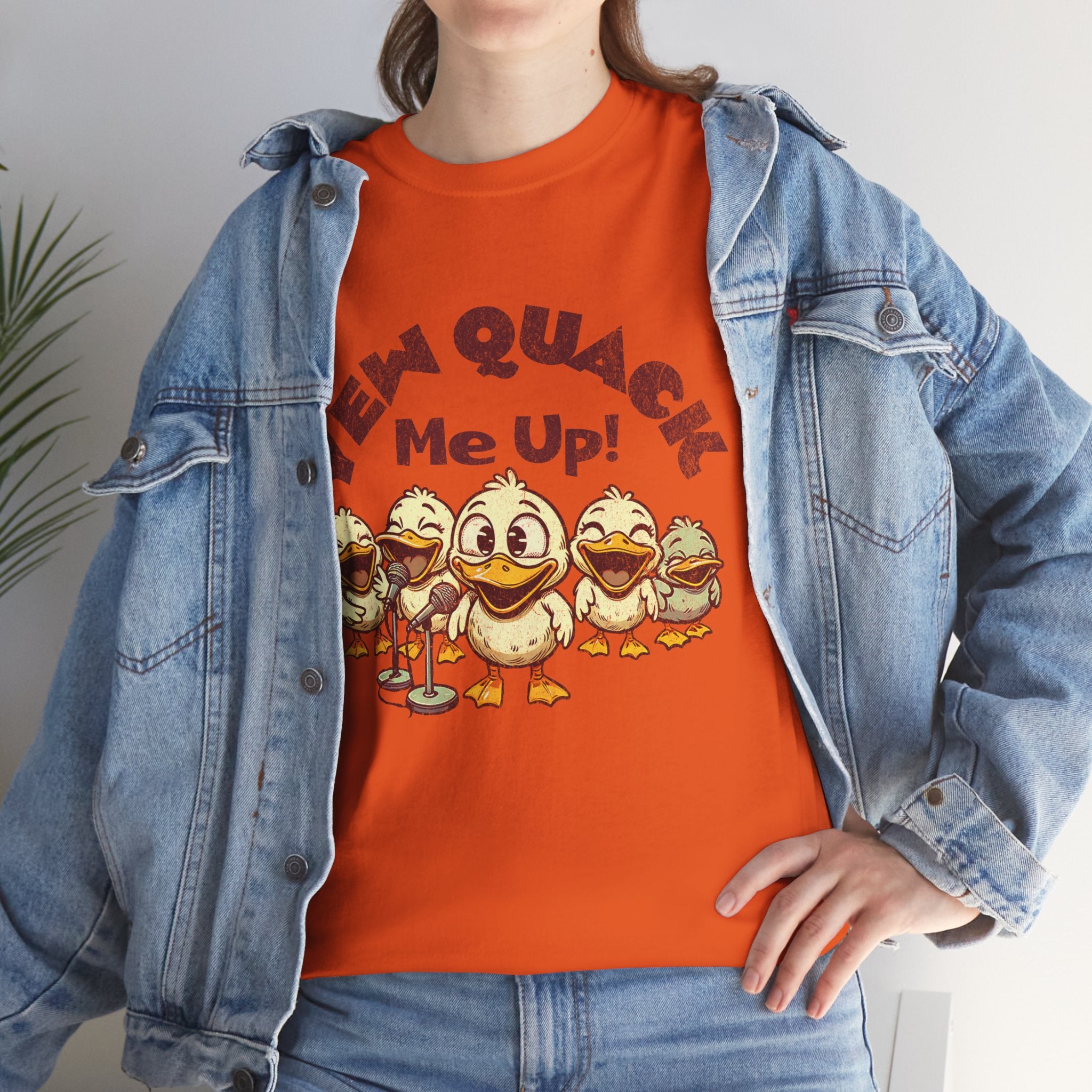 Yew Quack Me Up - Funny Duck Tee