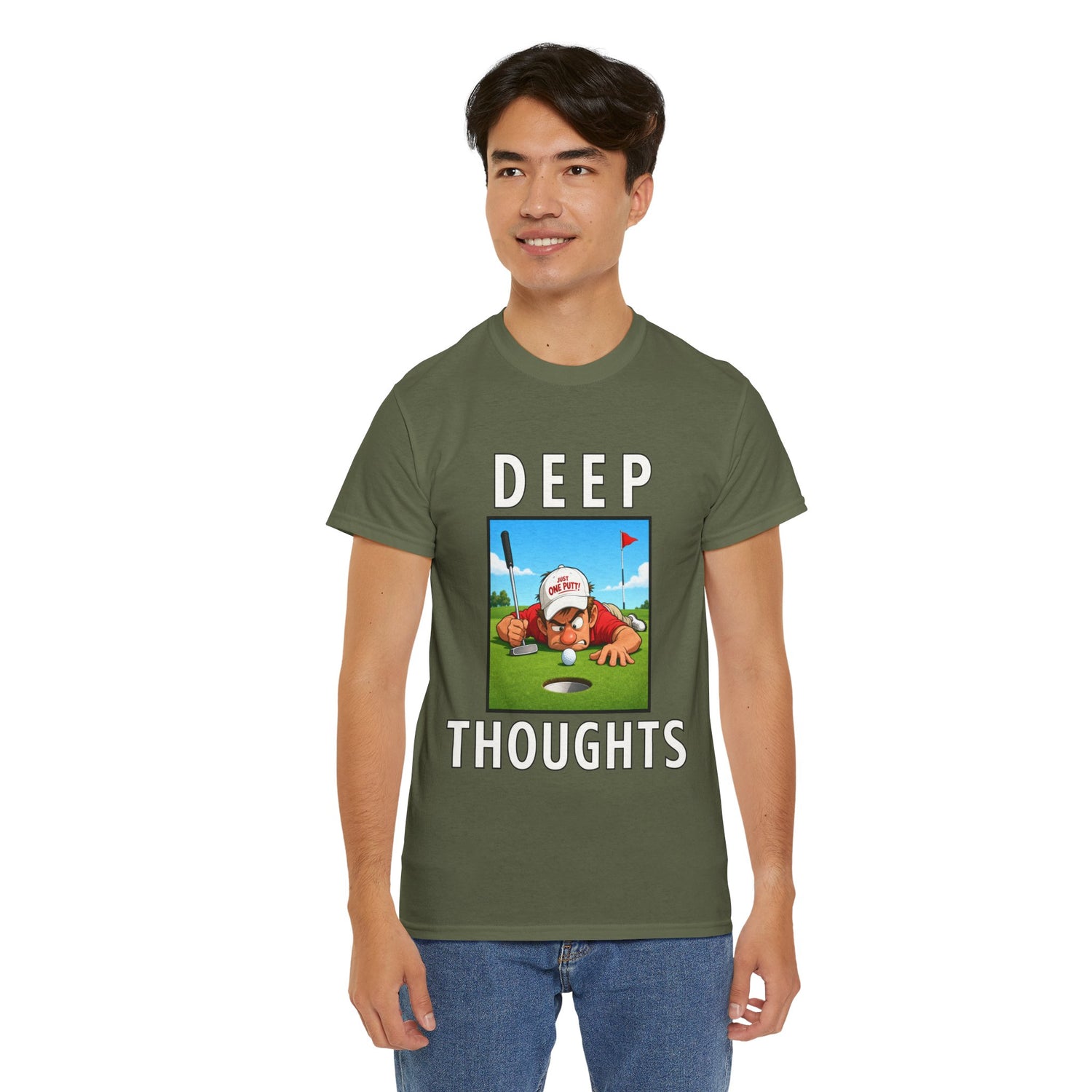 Deep Thoughts Tee - Funny Golf T-Shirt