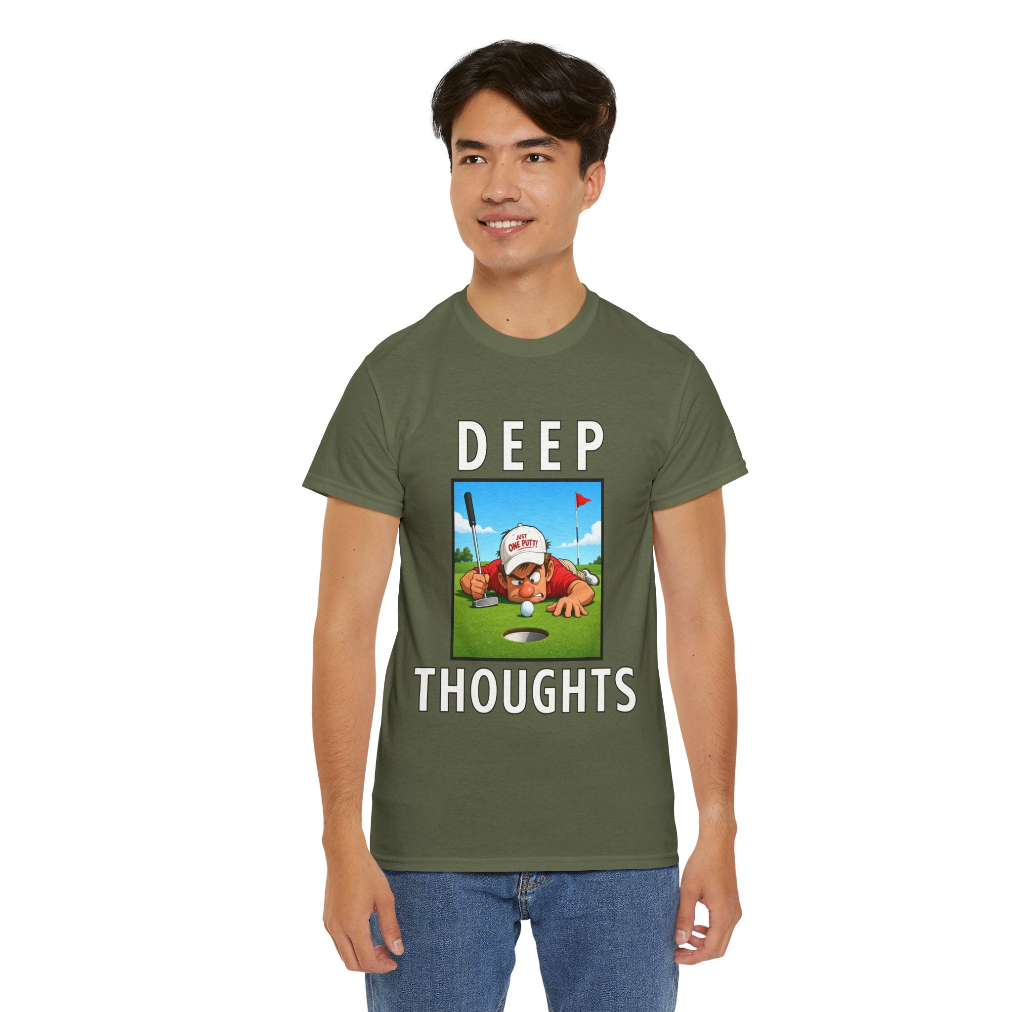 Deep Thoughts Tee - Funny Golf T-Shirt