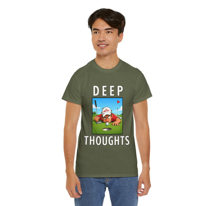 Deep Thoughts Tee - Funny Golf T-Shirt