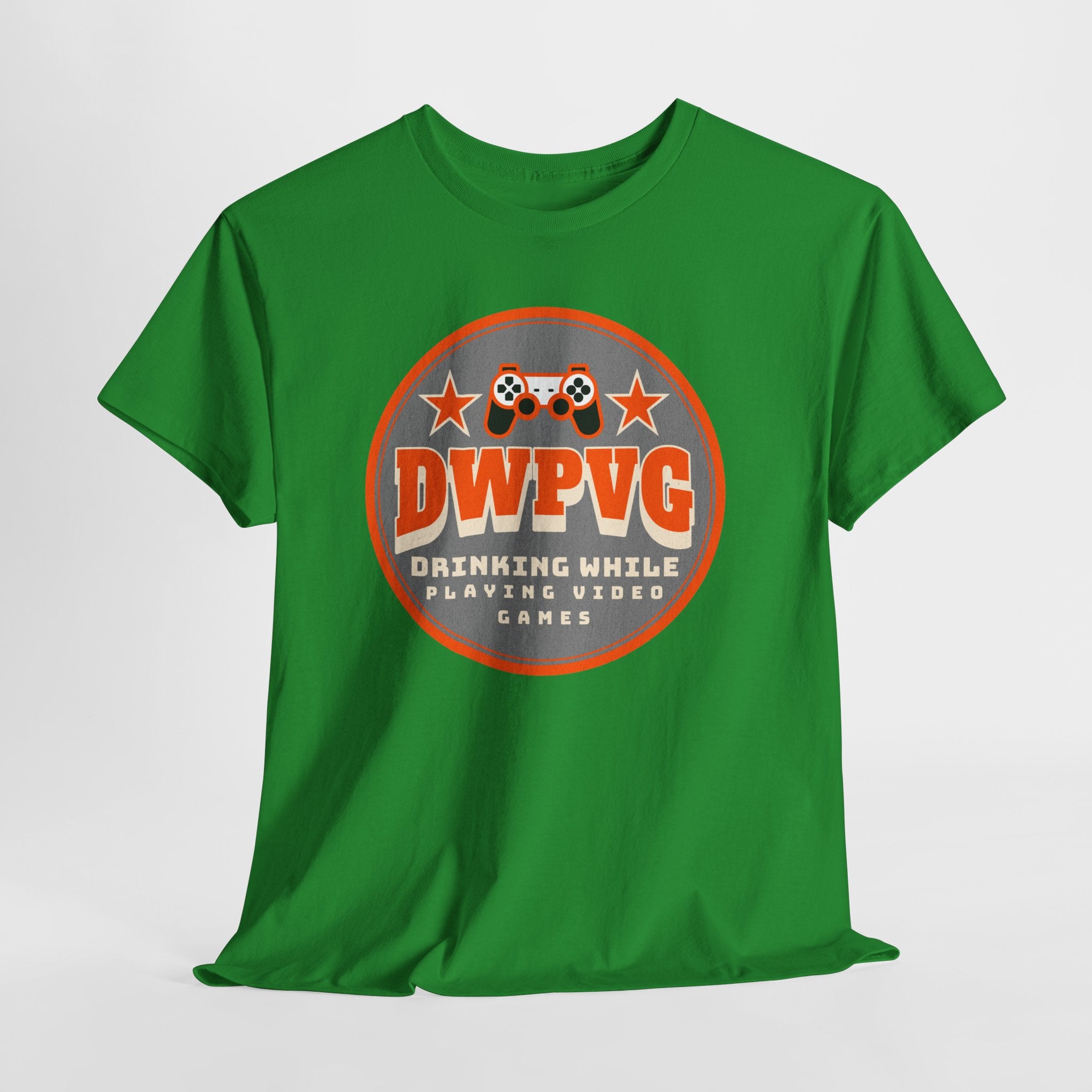 DWPVG "Drinking While Playing Video Games" Graphic Tee — Gamer Party T-Shirt