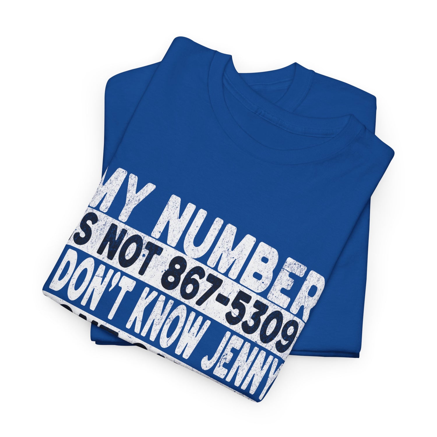 Funny 867-5309 Jenny Unisex Cotton Tee