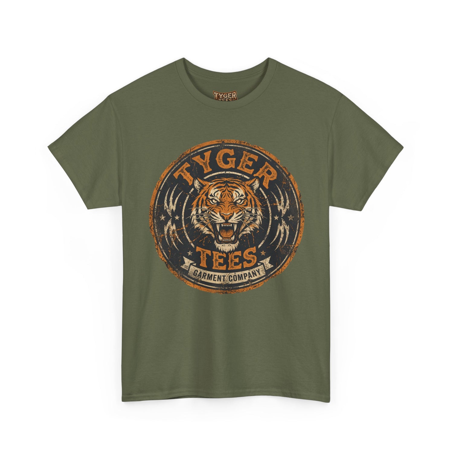Tyger Tees Vintage Tiger Logo Tee