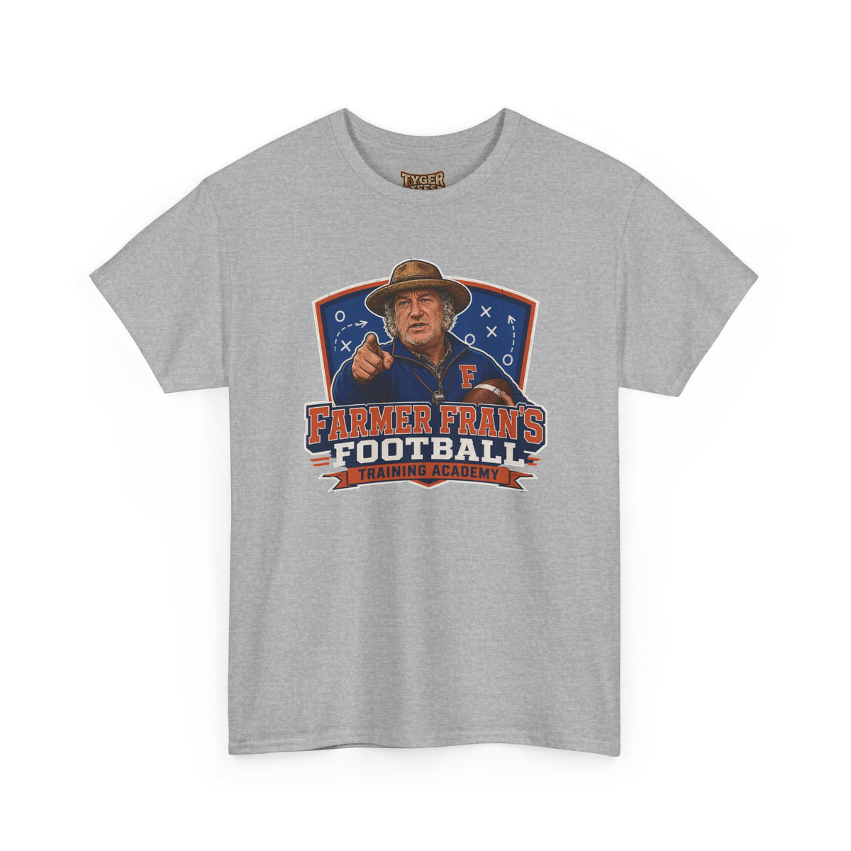 Farmer Fran’s Football Training Academy T-Shirt — Vintage Coach Design