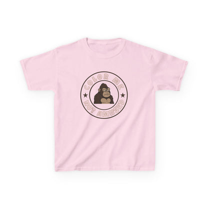 Kids Tee — Color Me Not Amused - Gorilla