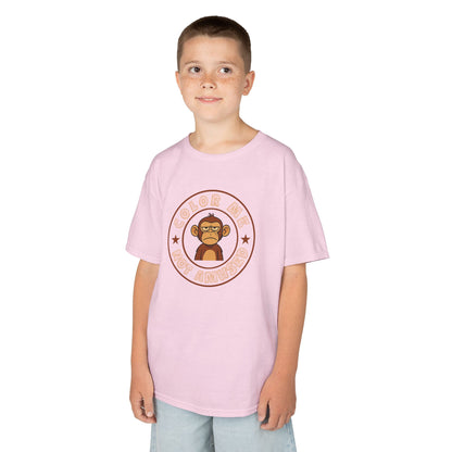 Kids Tee — Color Me Not Amused -  Monkey