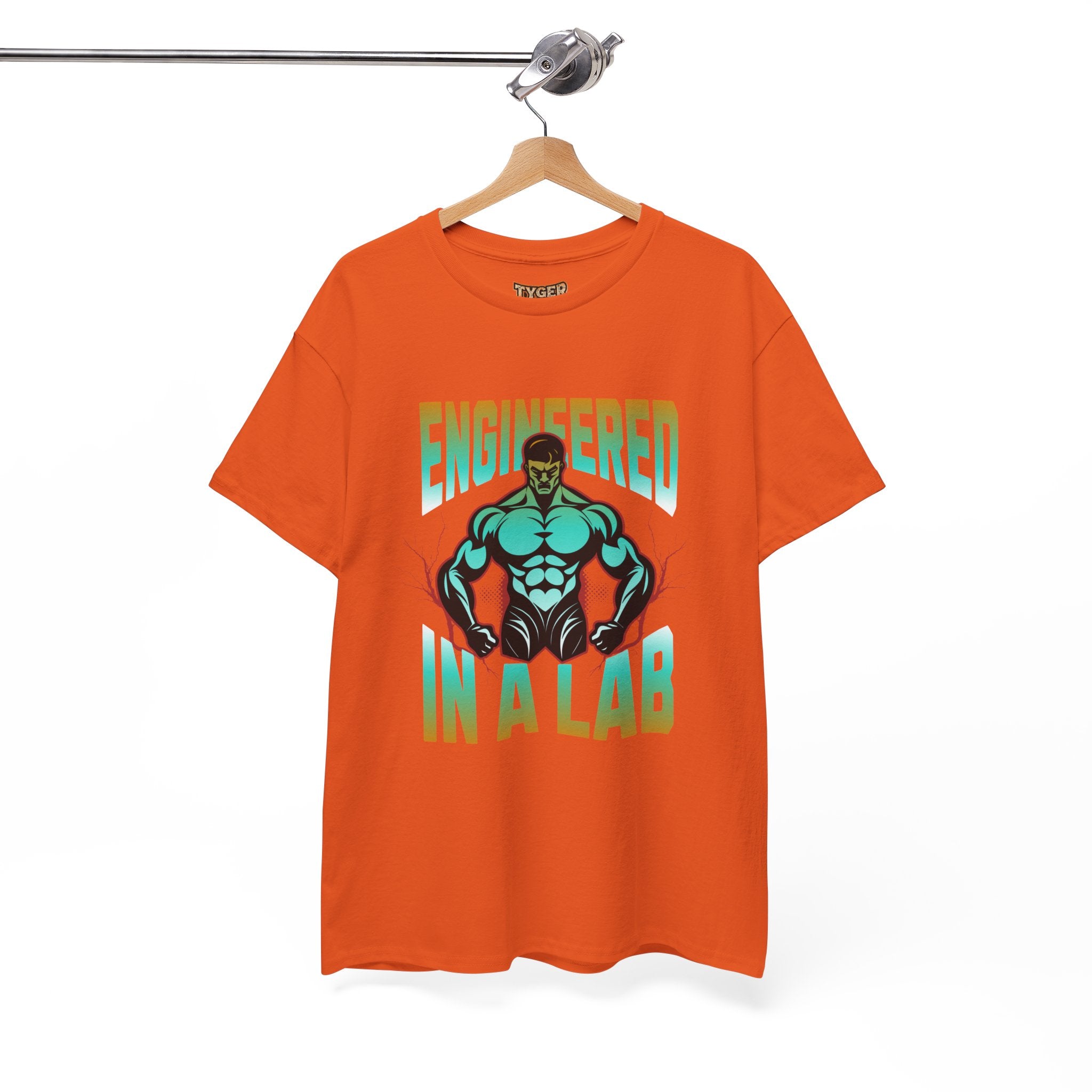 Engineered in a Lab T-Shirt — Muscle Science Gym Tee