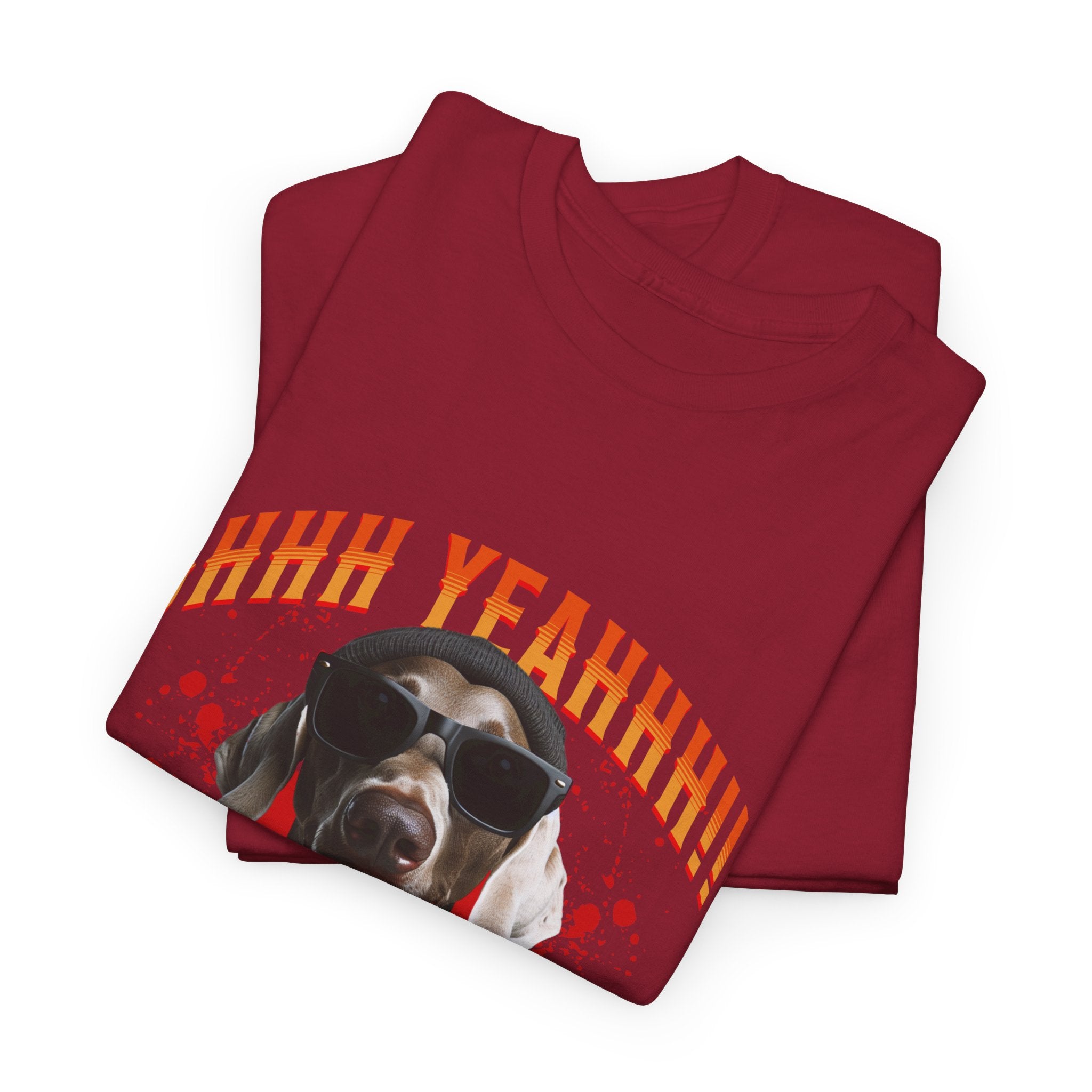 Little Johns Pizza Lover Unisex Tee, Ohhh Yeahhh Graphic Tee, Funny Dog T-Shirt, Food Lover Gift, Unisex Cotton Shirt