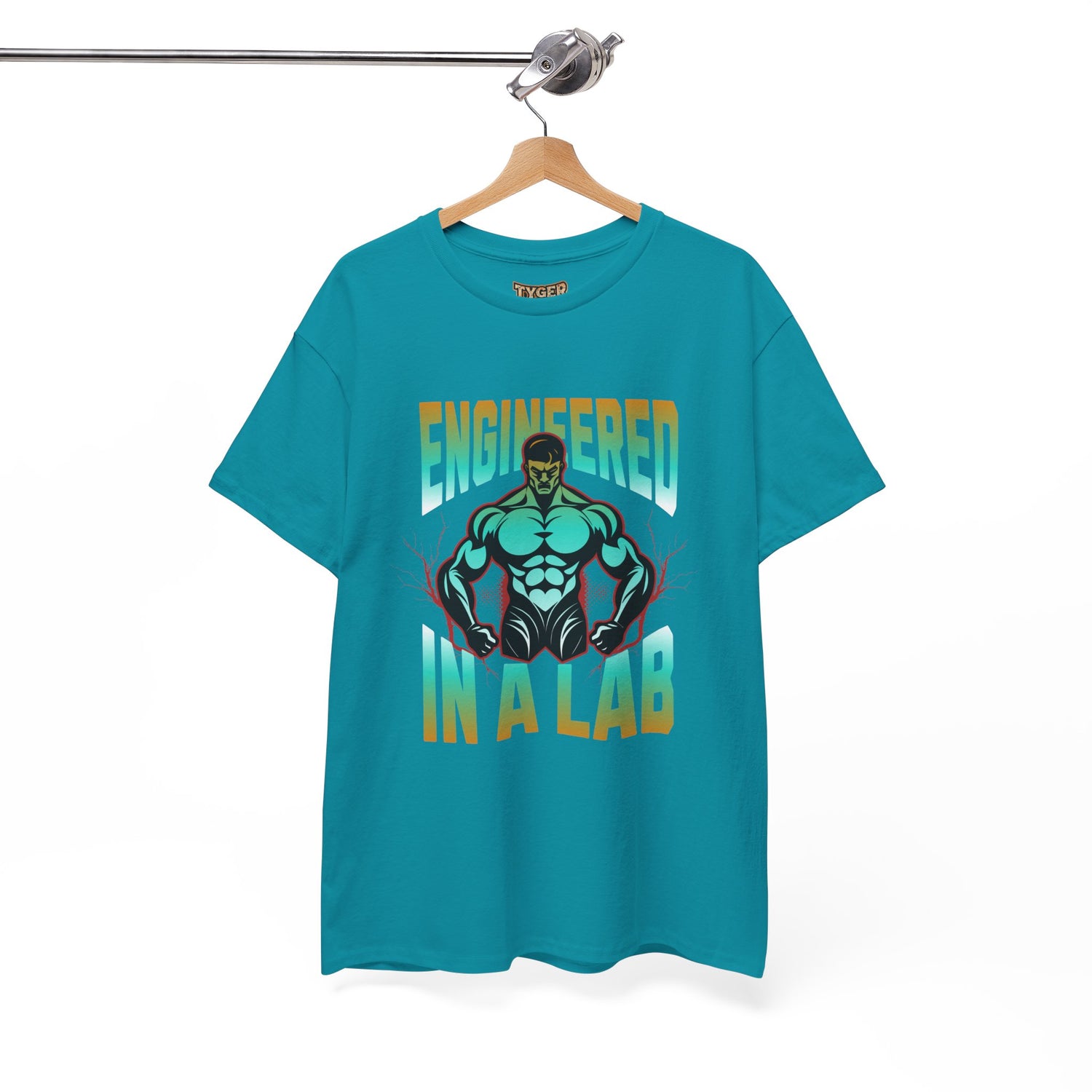 Engineered in a Lab T-Shirt — Muscle Science Gym Tee