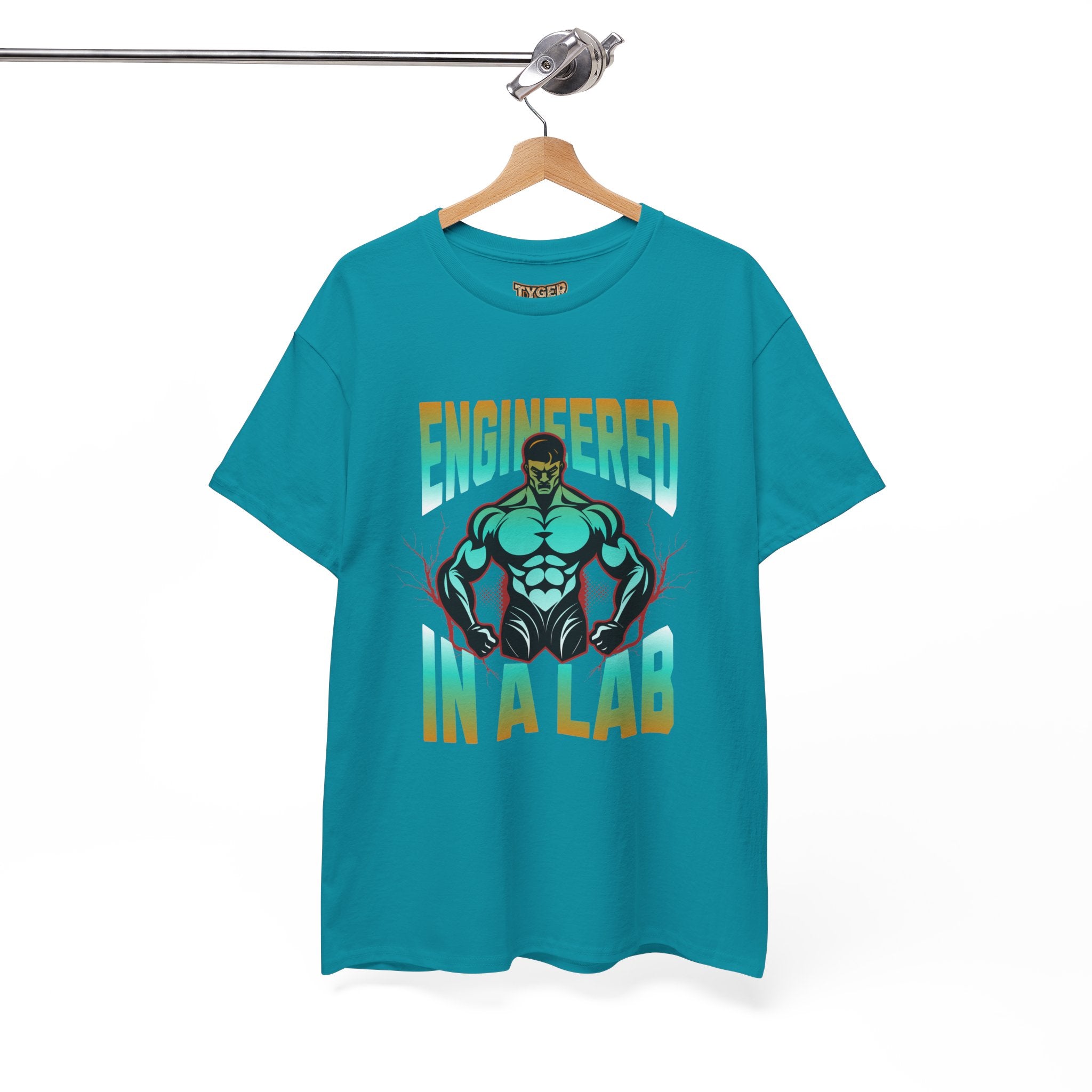 Engineered in a Lab T-Shirt — Muscle Science Gym Tee