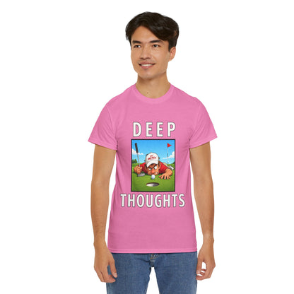 Deep Thoughts Tee - Funny Golf T-Shirt