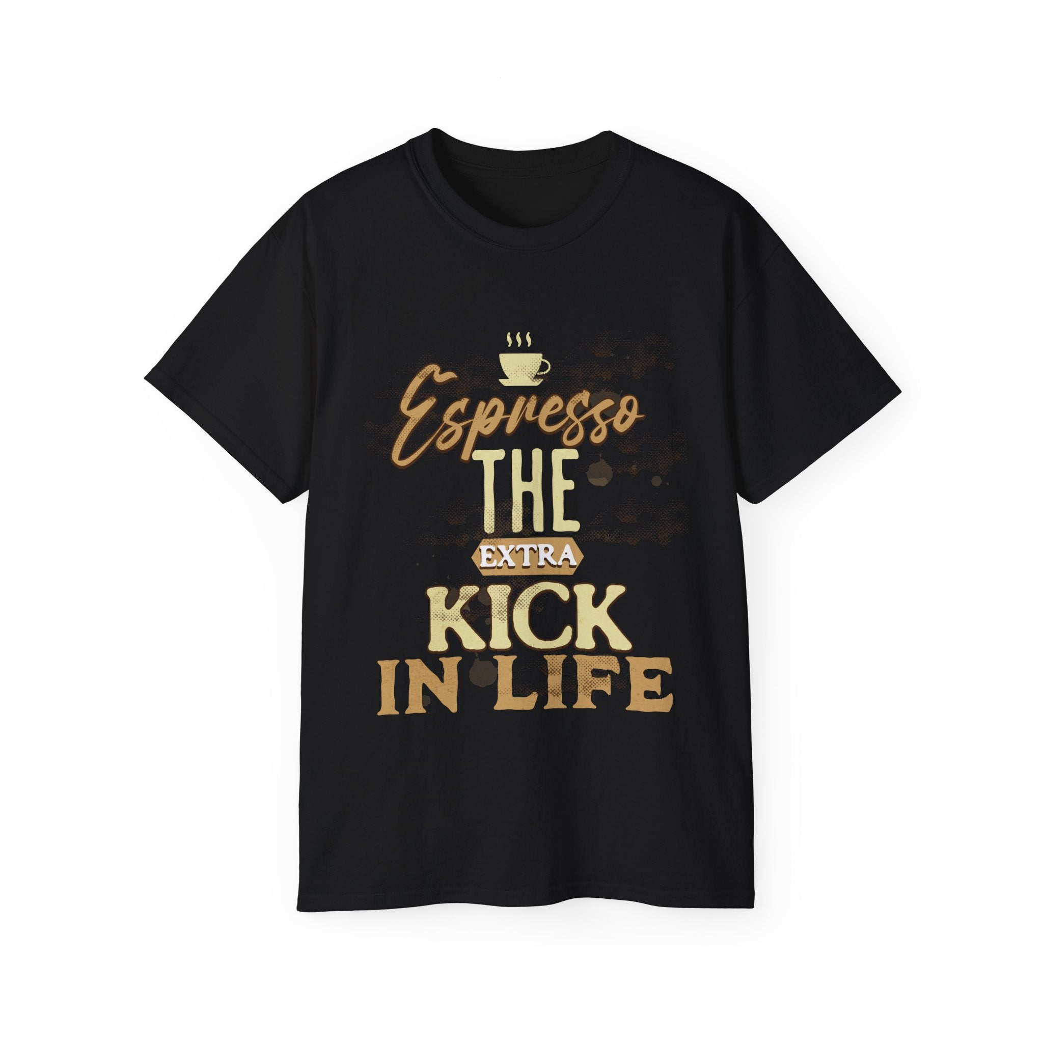 Espresso the Extra Kick in Life Unisex Coffee Tee