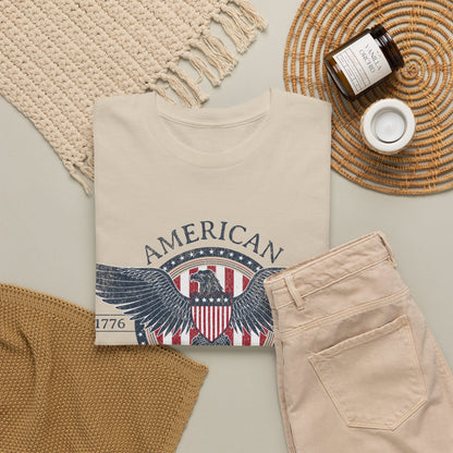Independence Eagle Tee — American Independence 1776–2025 Vintage Flag Shirt